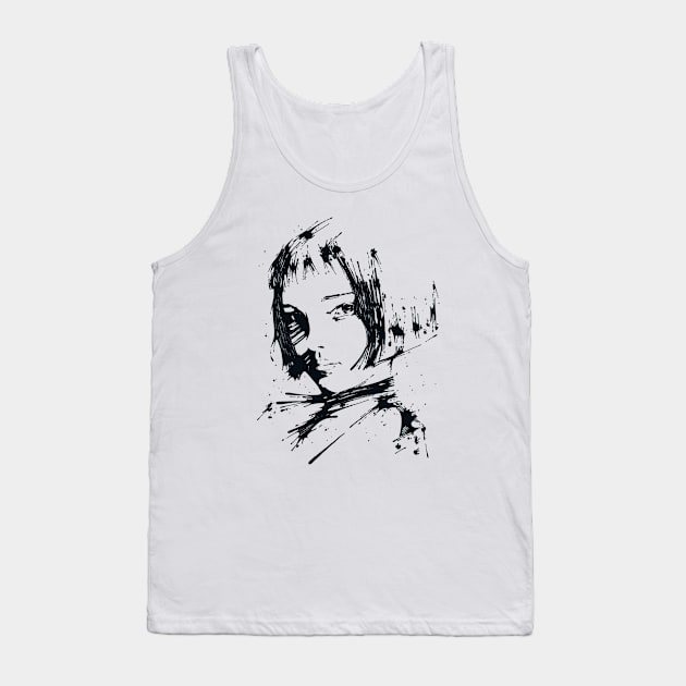 Splaaash Series - Talie Ink Tank Top by Dagui